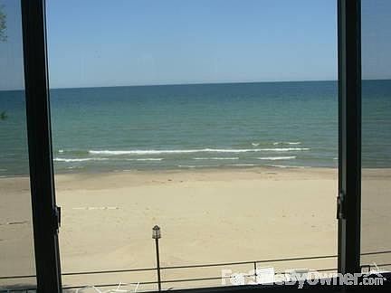View of Lake Michigan from Living room.