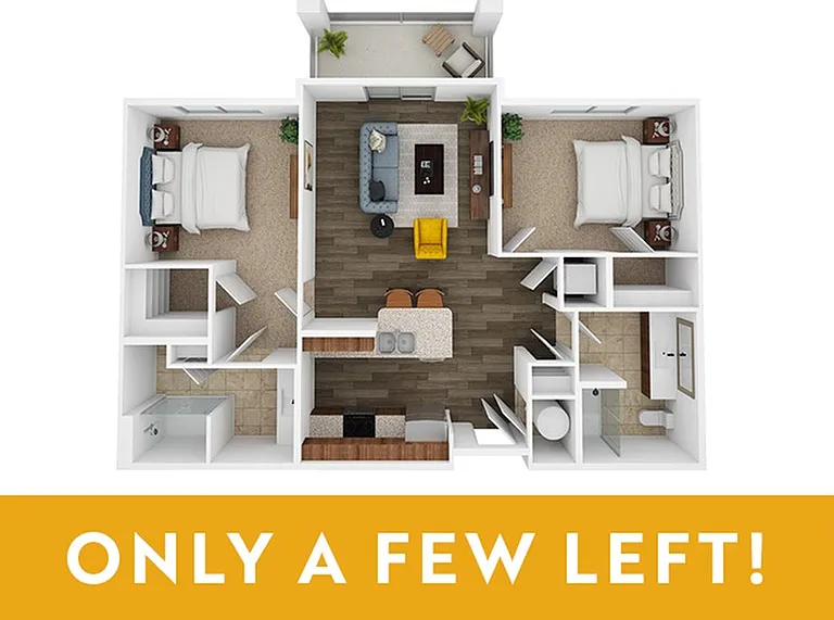 The Citrine | 2 bed / 2 bath The Citrine | 2 bed / 2 bath
