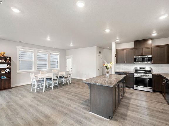 Kitchen and dining area