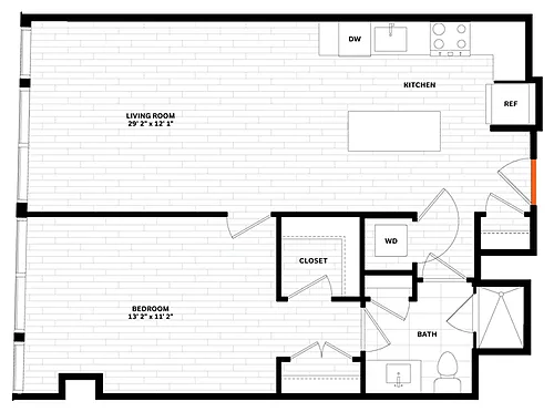 Floor plan A13S