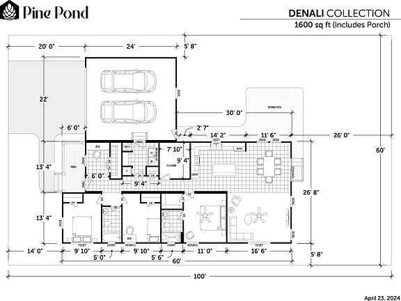 Denali Floorplan
