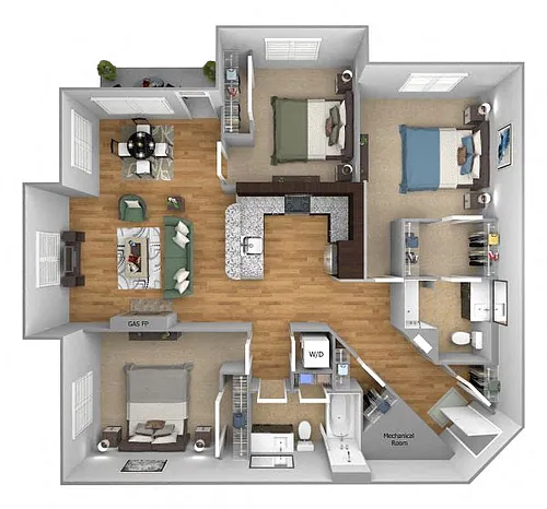 Floor plan C2