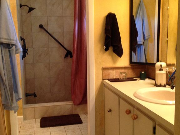 Master bath & custom shower