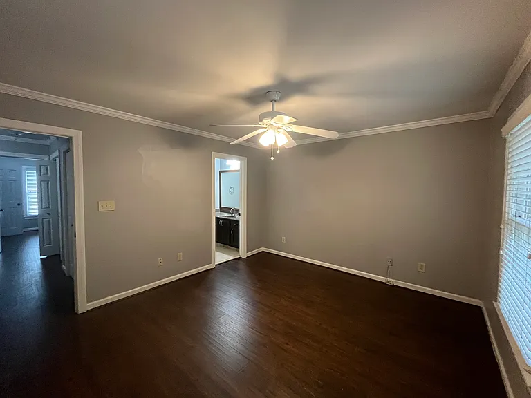 Upstairs rear bedroom with ensuite bath