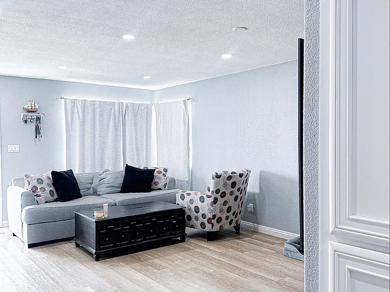 Luxury Vinyl Plank flooring throughout, newer paint inside