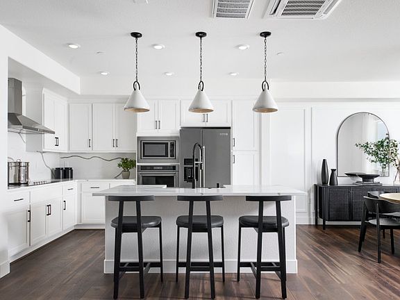 Modern kitchen with plenty of storage