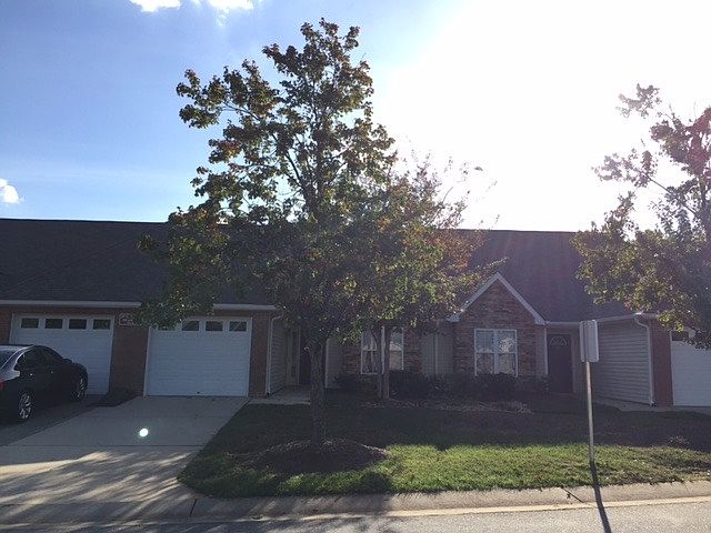Front of townhouse