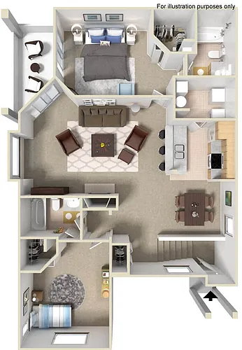 Floor plan Crane