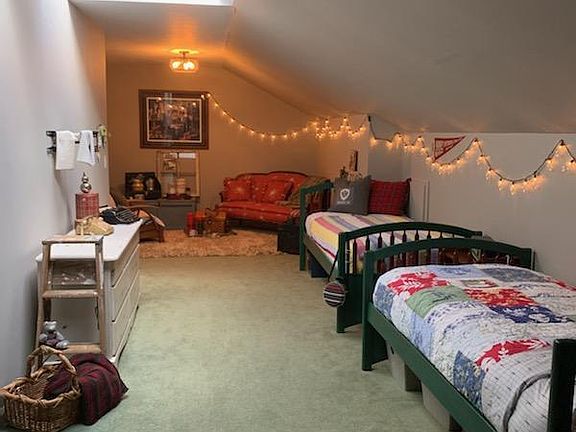 Finished Attic hideaway, flex space