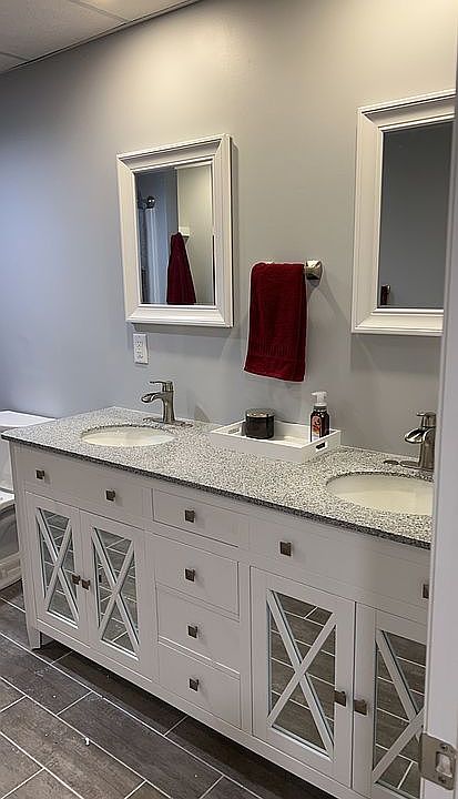 Basement bathroom