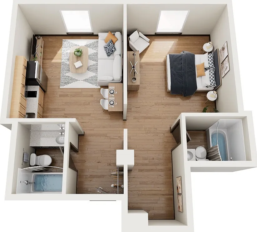 Floor plan Tower 2 - A2