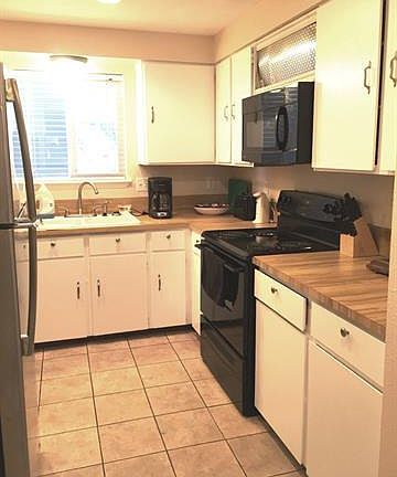 clean, well maintained kitchen