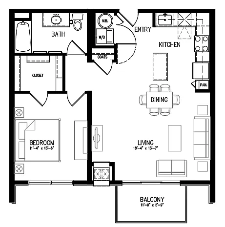 Floor plan A1