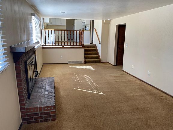 Family room on lower level