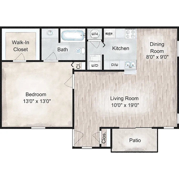 Floor plan Maple