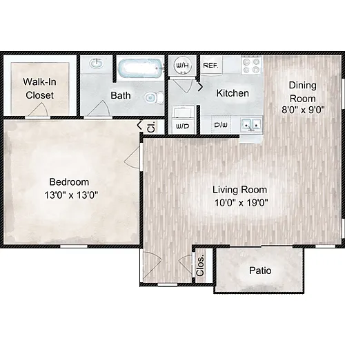Floor plan Maple Classic