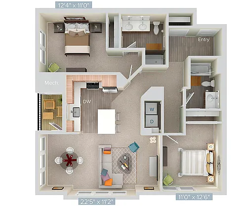 Floor plan B8-sc1-1152