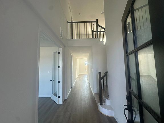 Construction progress - two story foyer