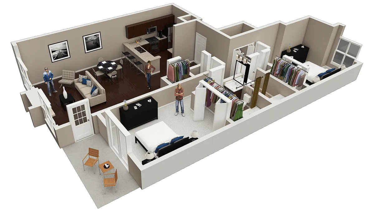 Floor plan Erie