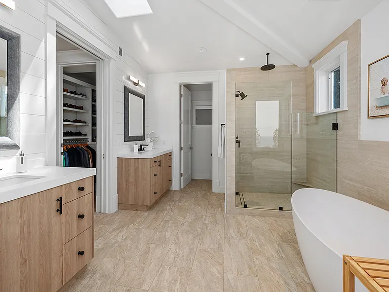 Master bathroom