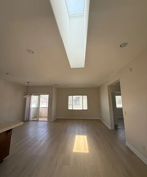 Living room, dining room from front door