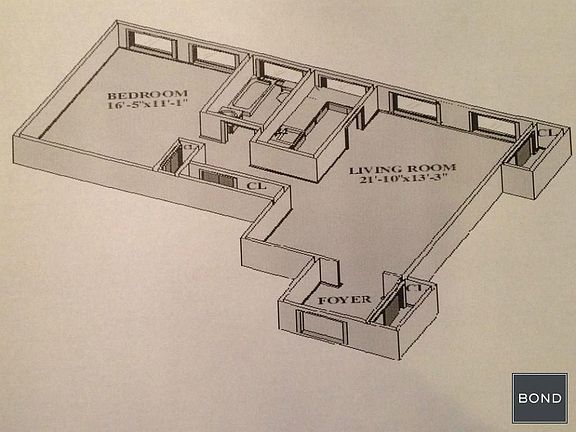 5th image of 162 W 56th St APT 1106