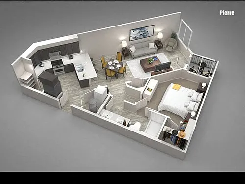Floor plan Pierre