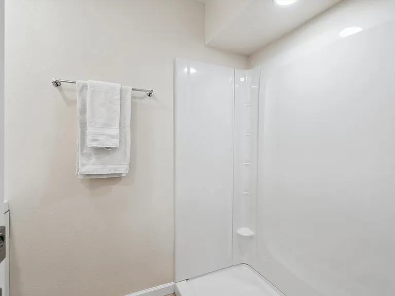 Full bath with standing shower