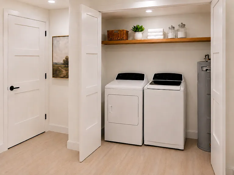 Laundry closet.
Images are artist renderings and intended for illustrative purposes only.