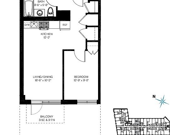 2nd image of 301 Sullivan Pl APT 4C