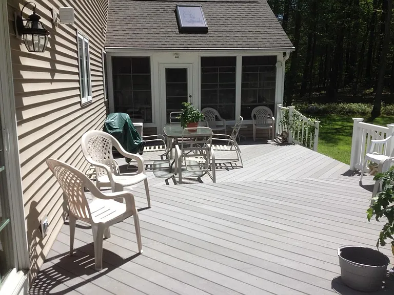 Large Patio with Gas Grill