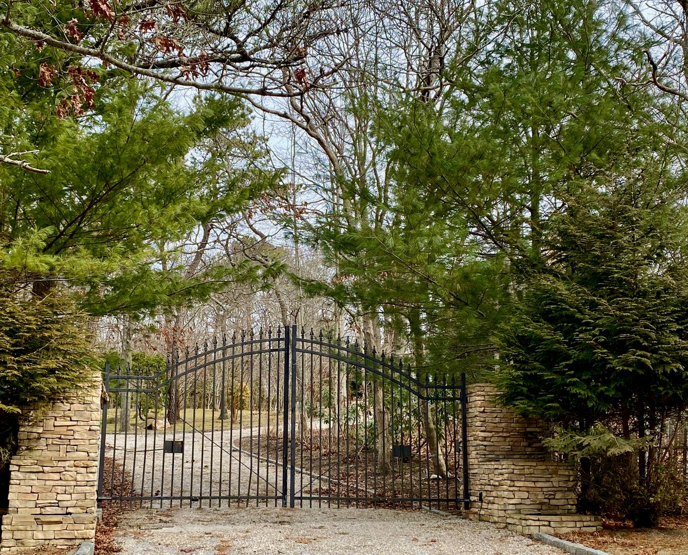  Private entry off rarely traveled road