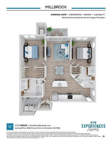 Floor plan MILLBROOK