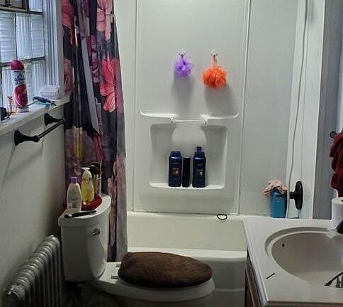 Recently refinished bathroom