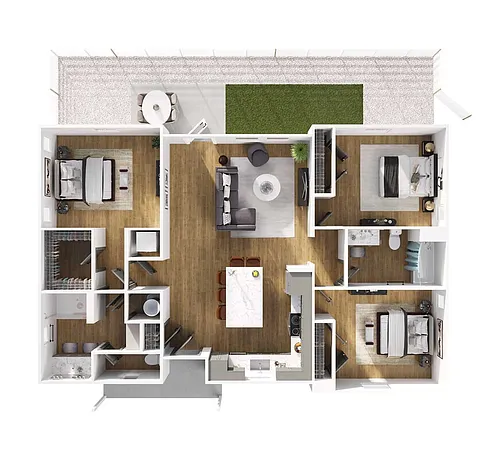 Floor plan The Retreat