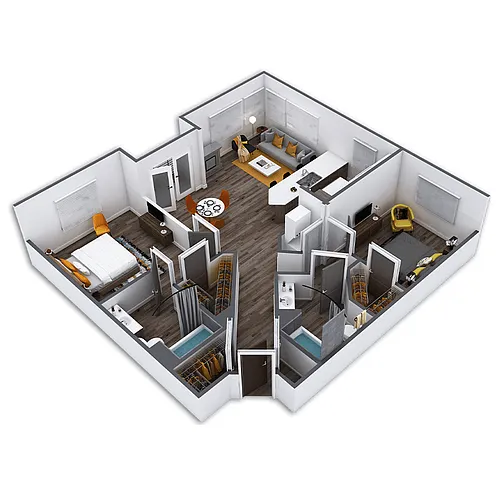 Floor plan Vine Platinum