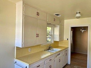 Adorable 1950's kitchen with breakfast nook