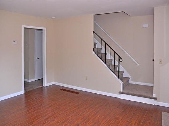 Living Room with new hardwood floors