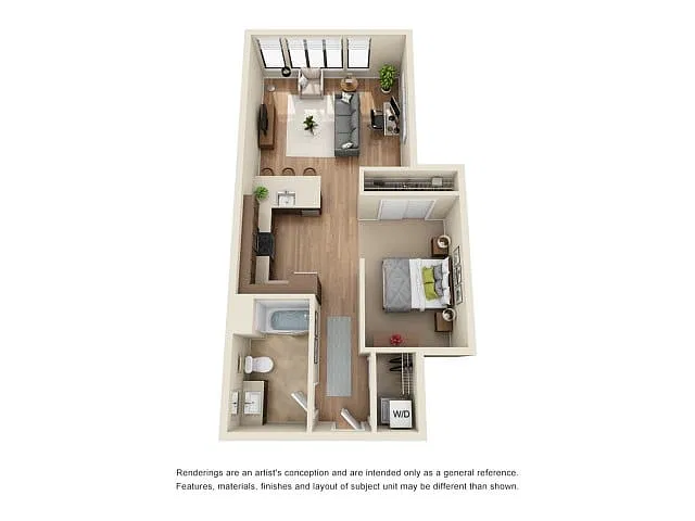 Floor plan SP7 - Renovated