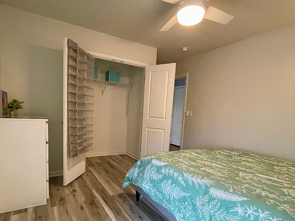 Bedroom closet, dresser & shoe storage