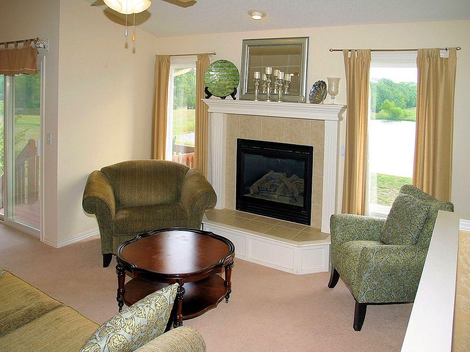 Living Room with Lake View
