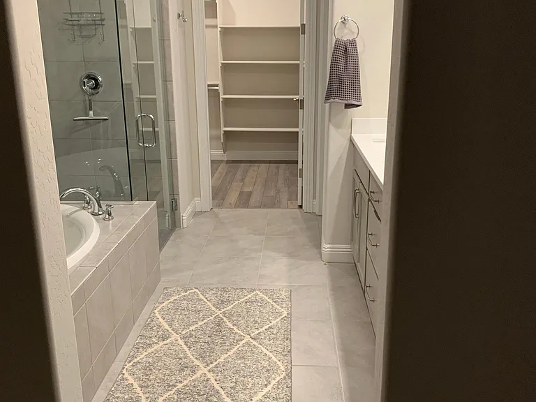 Master bathroom