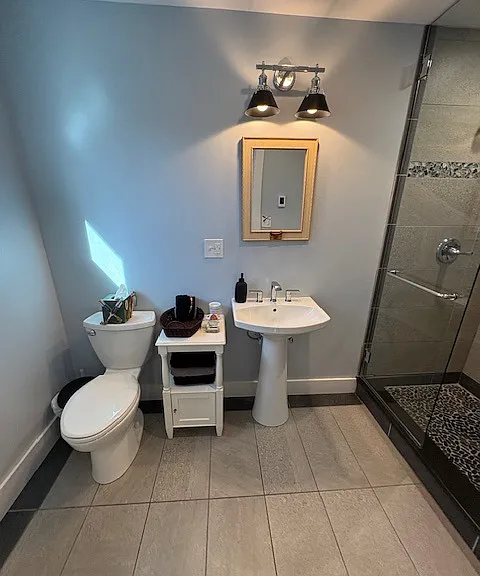Master bathroom