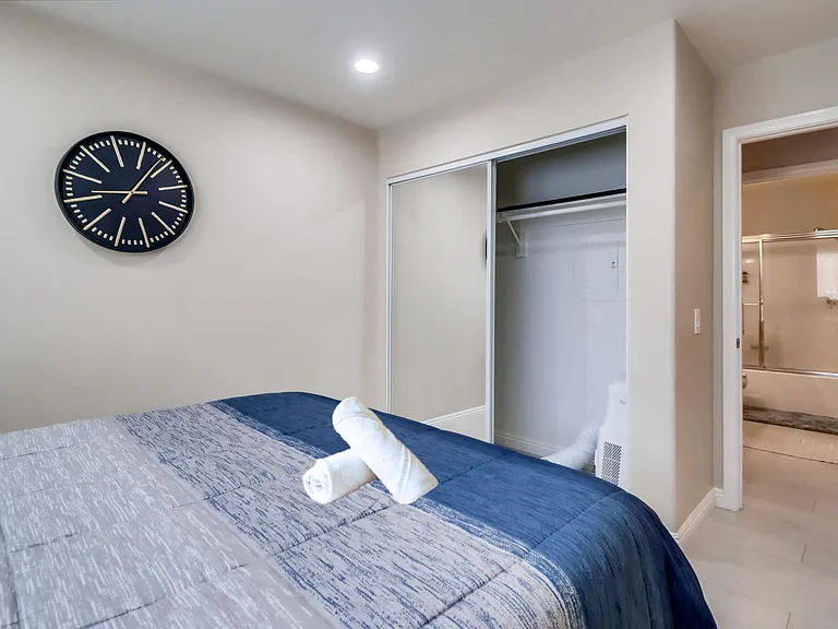 Unpack and make yourself at home with plenty of closet space