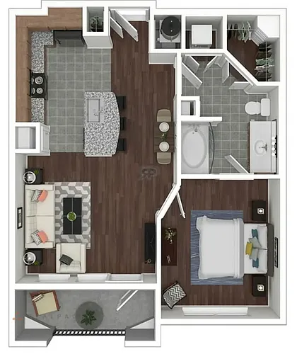 Floor plan A2A
