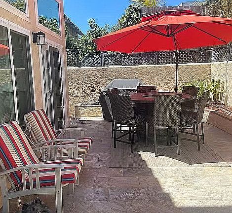 Upgraded Patio