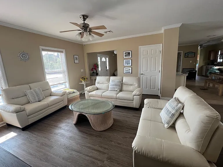 living room on first floor
