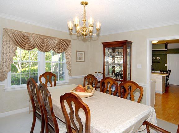 Oversized dining room