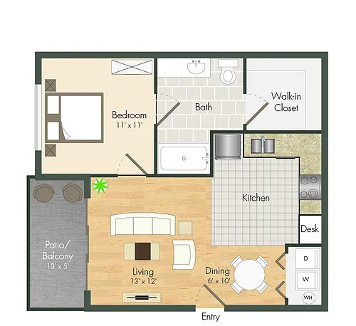Floor plan A2