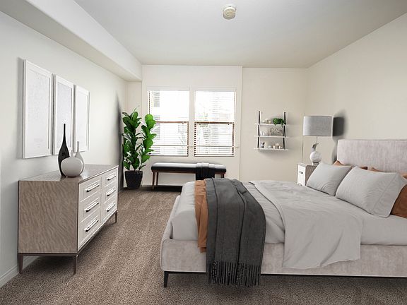 Spacious bedrooms